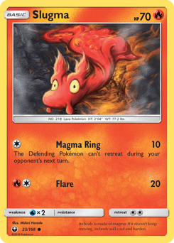 Slugma 23/168 — Celestial Storm