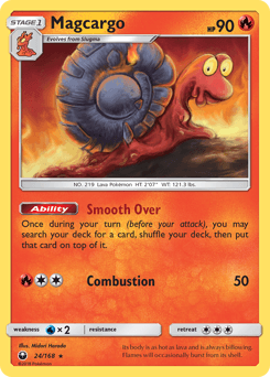 Magcargo 24/168 — Celestial Storm