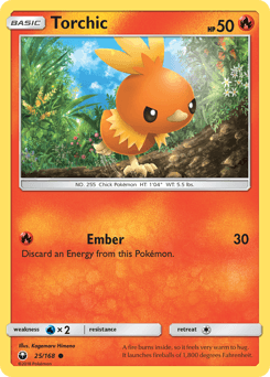 Torchic 25/168 — Celestial Storm