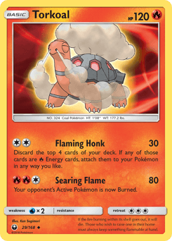 Torkoal 29/168 — Celestial Storm