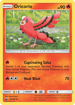 Oricorio 30/168 — Celestial Storm