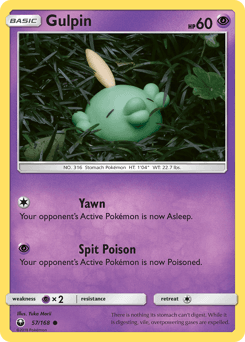 Gulpin 57/168 — Celestial Storm