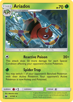 Ariados 6/168 — Celestial Storm