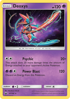 Deoxys 67/168 — Celestial Storm