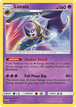 Lunala 70/168 — Celestial Storm