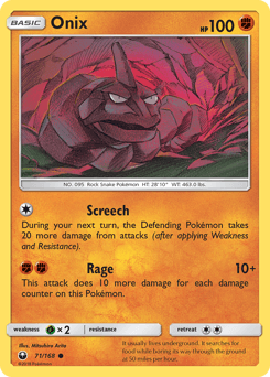 Onix 71/168 — Celestial Storm