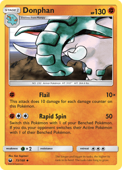 Donphan 73/168 — Celestial Storm