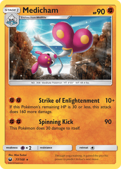 Medicham 77/168 — Celestial Storm