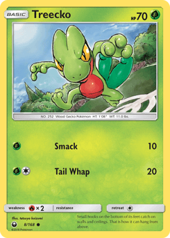Treecko 8/168 — Celestial Storm
