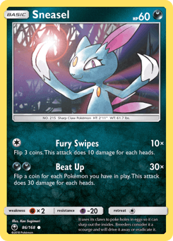 Sneasel 86/168 — Celestial Storm
