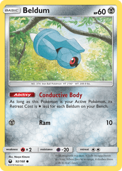 Beldum 92/168 — Celestial Storm