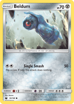 Beldum 93/168 — Celestial Storm