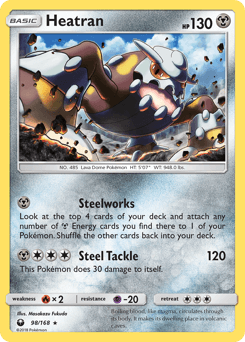 Heatran 98/168 — Celestial Storm
