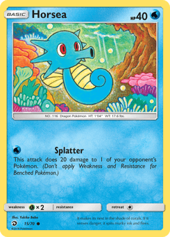 Horsea 15/70 — Dragon Majesty
