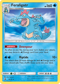 Feraligatr 24/70 — Dragon Majesty