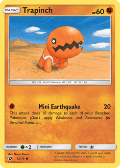 Trapinch 32/70 — Dragon Majesty