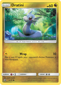 Dratini 34/70 — Dragon Majesty
