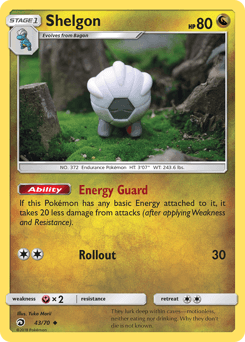 Shelgon 43/70 — Dragon Majesty