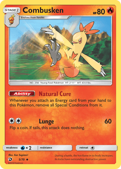 Combusken 5/70 — Dragon Majesty