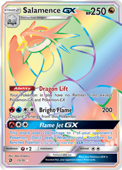 Salamence-GX 73/70 — Dragon Majesty