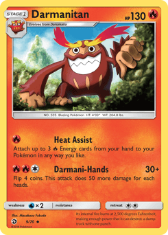 Darmanitan 9/70 — Dragon Majesty