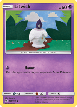 Litwick 101/214 — Lost Thunder