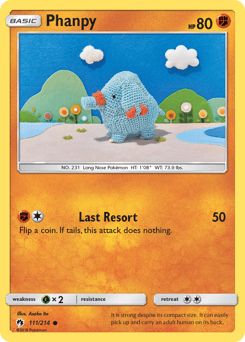 Phanpy 111/214 — Lost Thunder