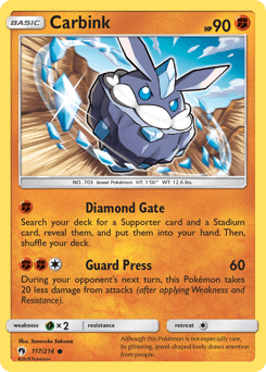 Carbink 117/214 — Lost Thunder