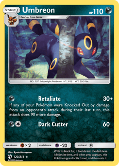 Umbreon 120/214 — Lost Thunder