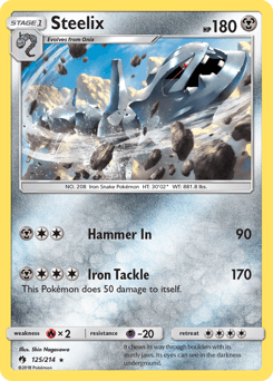 Steelix 125/214 — Lost Thunder
