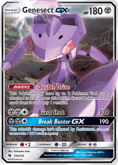 Genesect-GX 130/214 — Lost Thunder