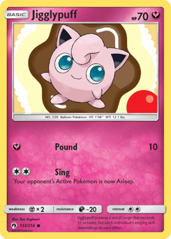 Jigglypuff 133/214 — Lost Thunder
