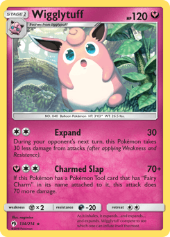 Wigglytuff 134/214 — Lost Thunder