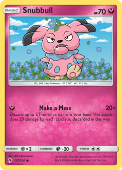 Snubbull 137/214 — Lost Thunder
