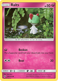 Ralts 139/214 — Lost Thunder