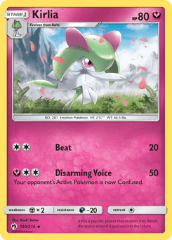 Kirlia 140/214 — Lost Thunder