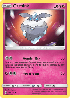 Carbink 143/214 — Lost Thunder
