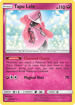 Tapu Lele 150/214 — Lost Thunder