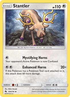 Stantler 156/214 — Lost Thunder