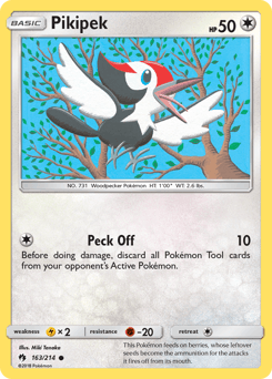 Pikipek 163/214 — Lost Thunder