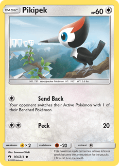 Pikipek 164/214 — Lost Thunder