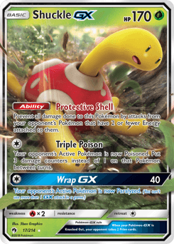 Shuckle-GX 17/214 — Lost Thunder