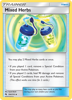 Mixed Herbs 184/214 — Lost Thunder
