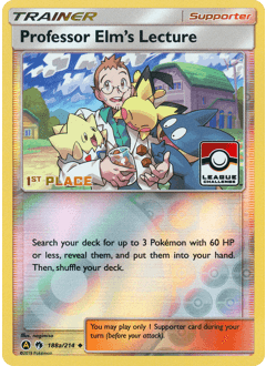Professor Elm's Lecture 188a/214 — Lost Thunder