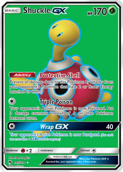 Shuckle-GX 195/214 — Lost Thunder