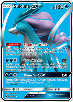 Suicune-GX 200/214 — Lost Thunder