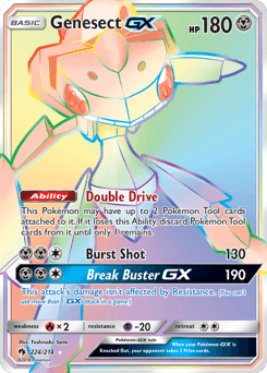 Genesect-GX 224/214 — Lost Thunder