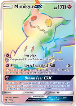 Mimikyu-GX 226/214 — Lost Thunder