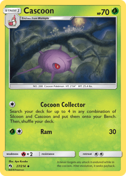 Cascoon 27/214 — Lost Thunder