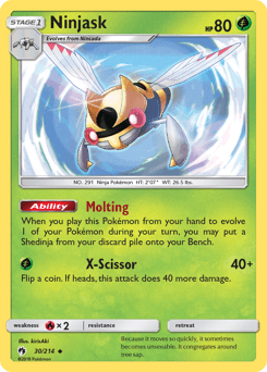 Ninjask 30/214 — Lost Thunder